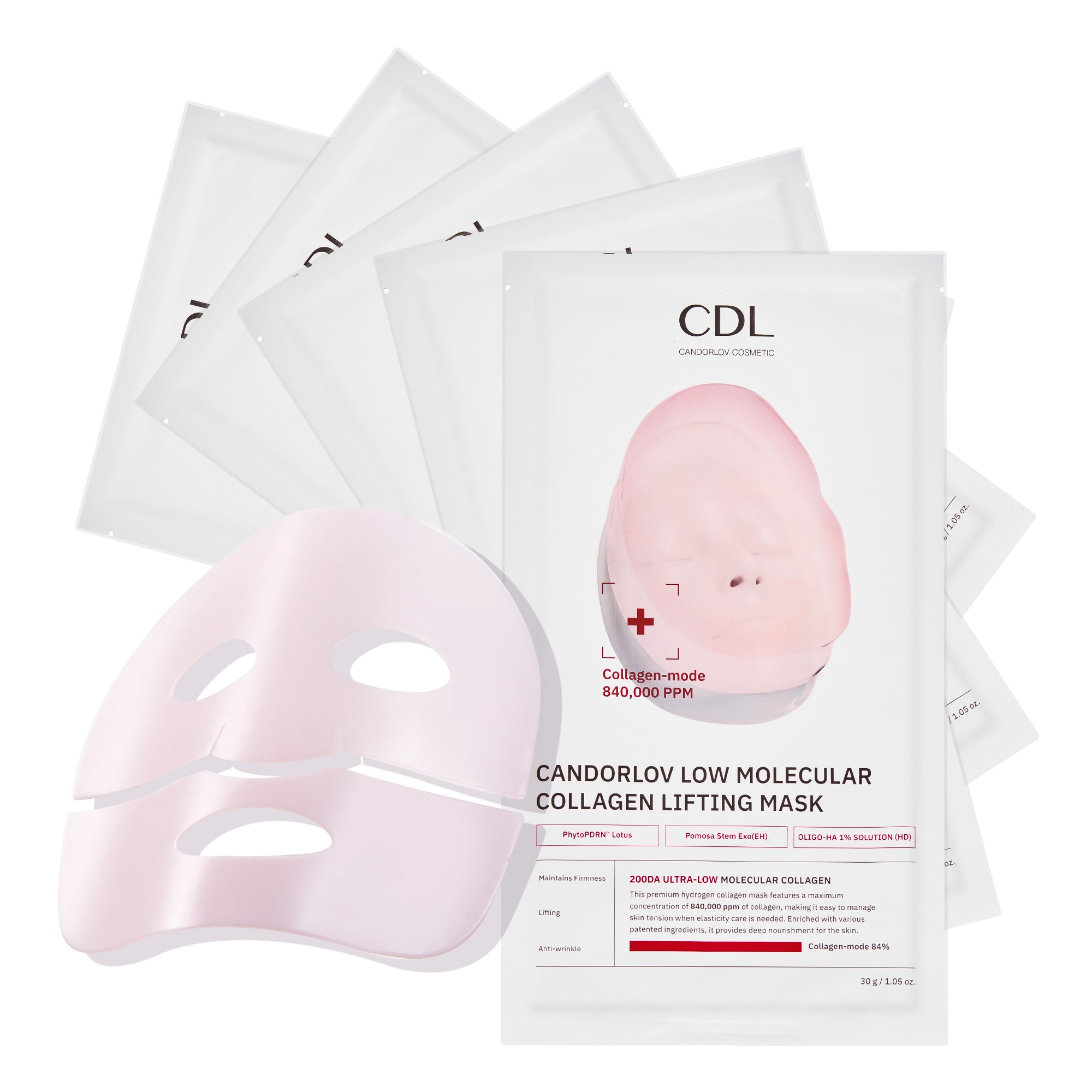 Ultra-Low Molecular CollagenMode Lifting Mask